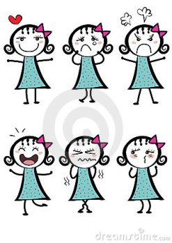 expressões-diferentes-de-uma-menina-dos-desenhos-animados-15563812